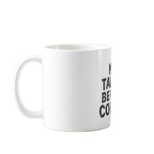 No Talkie Before Coffee Mug