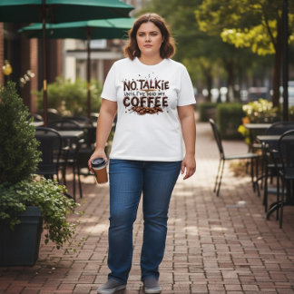 No Talkie Plus Size T-Shirt