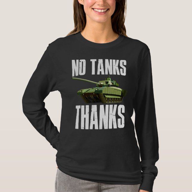 No Tanks Thanks (Front)