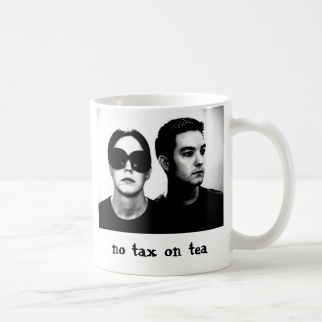 No Tax On Tea Coffee Mug (Right)