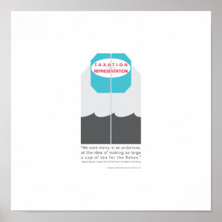 No Taxation without Representation Poster