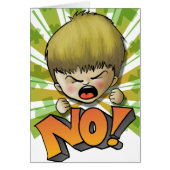 NO! (text editable inside) Cards (Front)