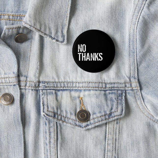 No Thanks - Button (In Situ)