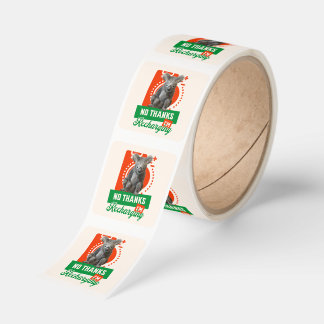 No Thanks, I’m Recharging Koala Bear Battery Square Sticker