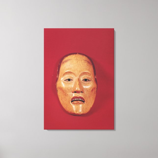 No theatre mask canvas print (Front)