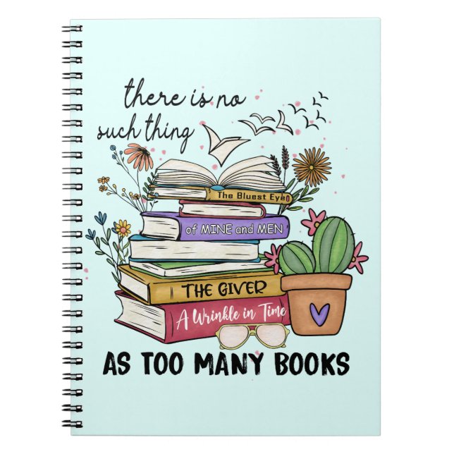 No Thing As Too Many Books (Front)