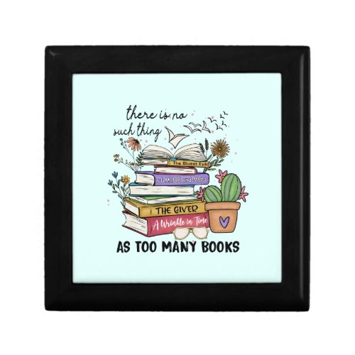 No Thing As Too Many Books Gift Box