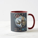 No! This is NOT Rocket Science Mug<br><div class="desc">NO. This is NOT Rocket Science. Just a way to remind us that things are often simpler than they seem,  and that we get into trouble when we don't understand that.</div>