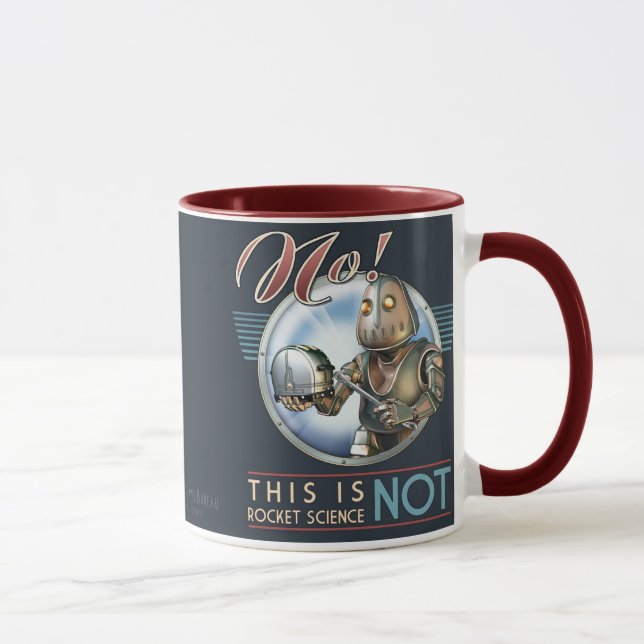 No! This is NOT Rocket Science Mug (Right)