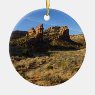No Thoroughfare Canyon Colorado National Monument Ceramic Ornament