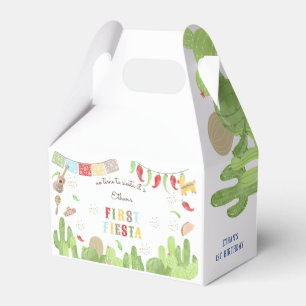 No time to siesta fiesta mexican first birthday favor boxes