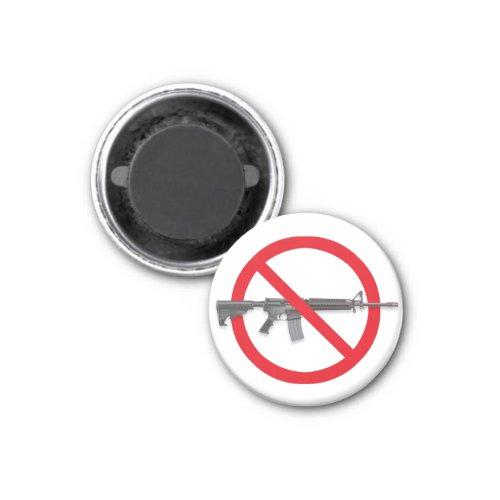 No To Assault Weapons _ Gun Control Magnet