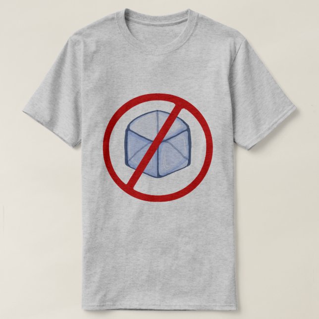 No to ICE T-Shirt (Design Front)