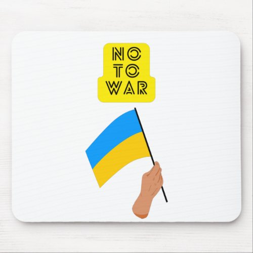 No To War Mouse Pad