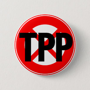 NO TPP PINBACK BUTTON