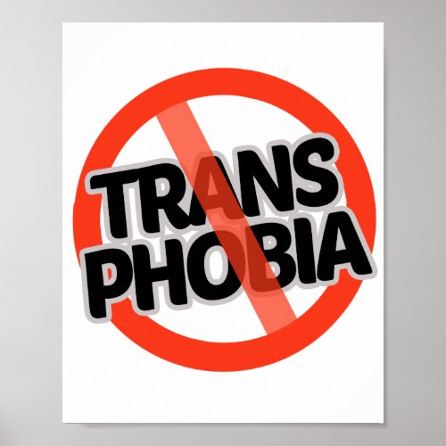 No Transphobia Poster