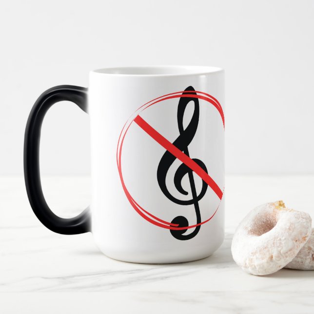 No Treble Color Morph Mug (With Donut)