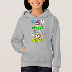 No Tricks Just Treats Cute Hoodie