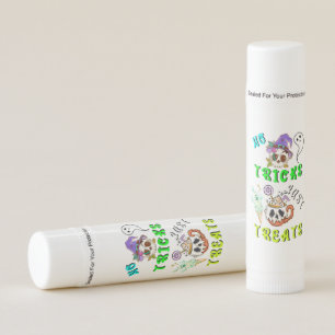 No Tricks Just Treats Cute Lip Balm