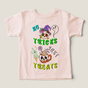 No Tricks Just Treats Cute Toddler T-shirt