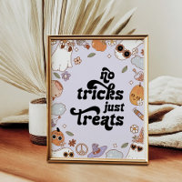 No Tricks Just Treats Ghost Halloween Birthday