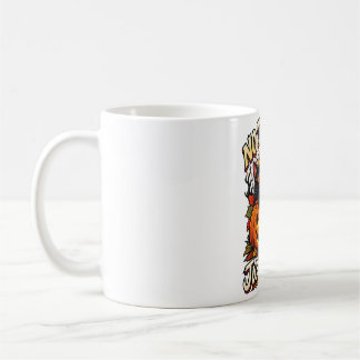 No Tricks Just Vibes Halloween Black Cat Mug