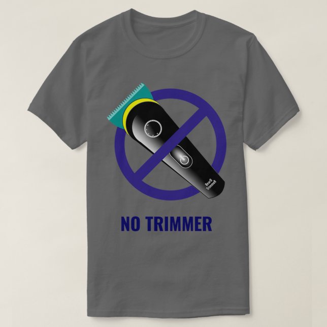 No trimmer Classic TShirt (Design Front)