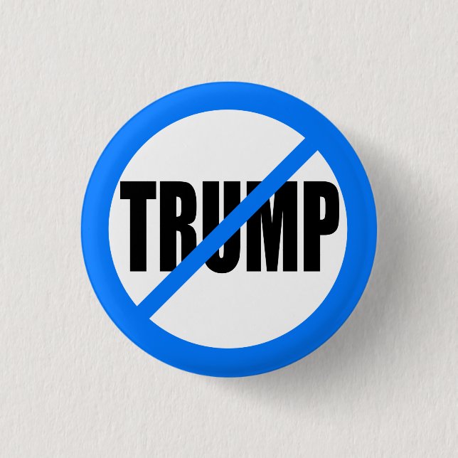 'NO TRUMP' 1.25-inch Button (Front)