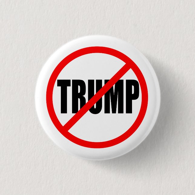 'NO TRUMP' 1.25-inch Button (Front)