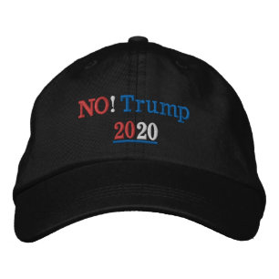No! Trump 2020 Embroidered Baseball Hat