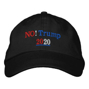 No! Trump 2020 Embroidered Baseball Hat