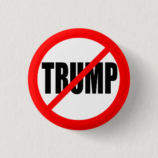 'NO TRUMP' (ANTI-TRUMP) 1.25-inch Button