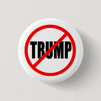 "NO TRUMP” (ANTI-TRUMP) 1.25-inch Button