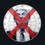 No Trump Dart Board<br><div class="desc">No Trump! Dump Trump!</div>
