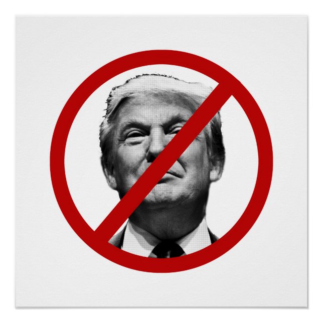 No Trump International Sign (Front)