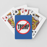 &#39;no Trump&#39; Playing Cards at Zazzle