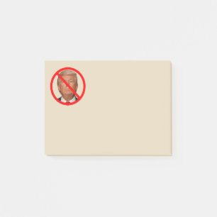 no trump post-it notes