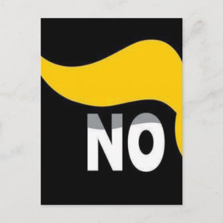 no trump postcard