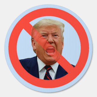 No Trump Yard Sign