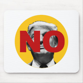 No Trump (Yellow and Red) Mouse Pad