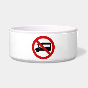 NO Tuk-Tuk TAXI ⚠ Thai Road Sign ⚠ Bowl
