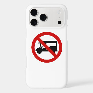 NO Tuk-Tuk TAXI ⚠ Thai Road Sign ⚠ iPhone 17 Pro Max Case