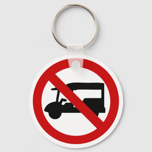 NO Tuk_Tuk TAXI  Thai Road Sign  Keychain