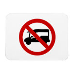NO Tuk-Tuk TAXI ⚠ Thai Road Sign ⚠ Magnet