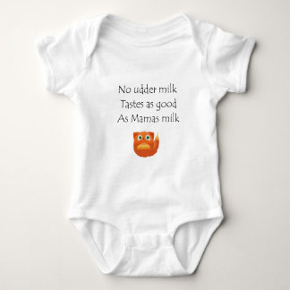 No Udder Milk Baby Bodysuit