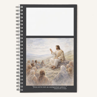 No unimportant person notebook