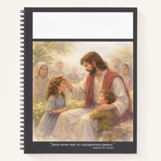 No unimportant person notebook