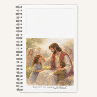 No unimportant person notebook