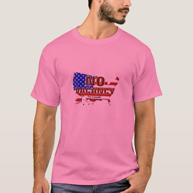 No Vacancy - Secure The Border T-Shirt (Front)