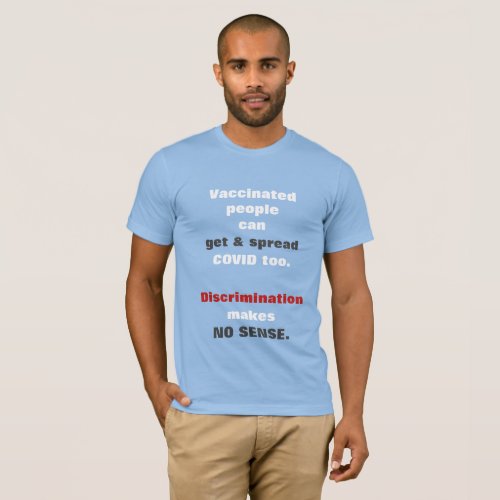 No Vaccination Discrimination T_Shirt